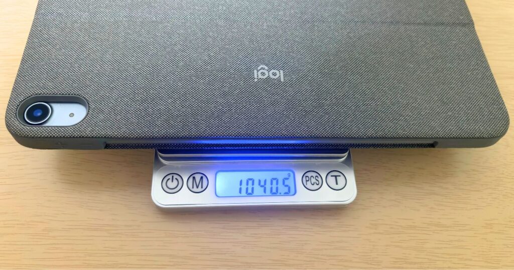 ComboTouch weight