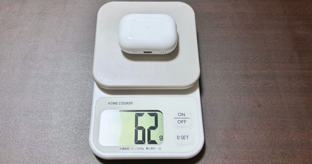 airpodspro2 weight